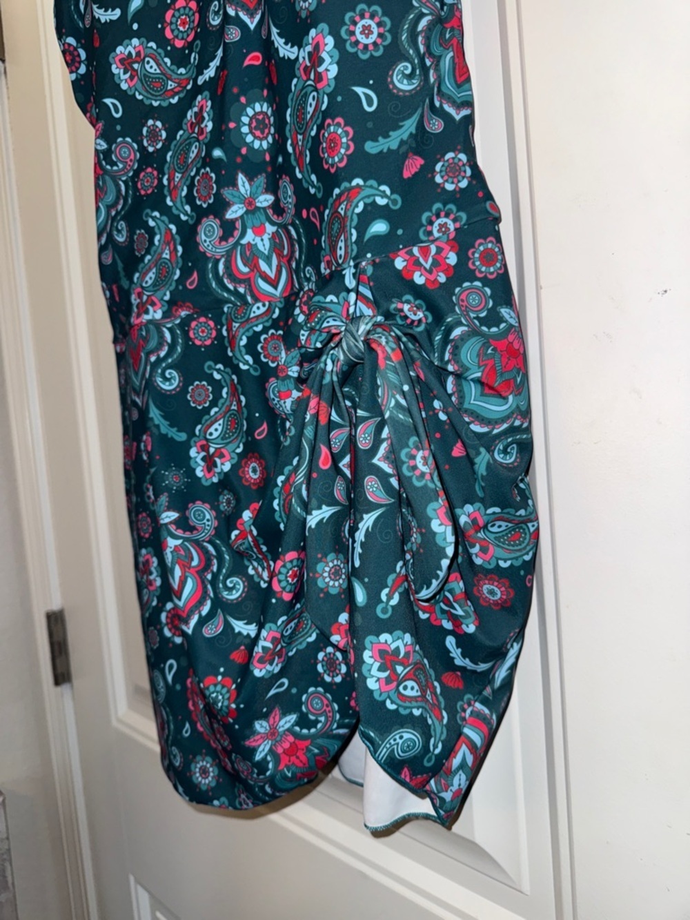 Eomenie Paisley One-Piece Sz L - Picture 5 of 11